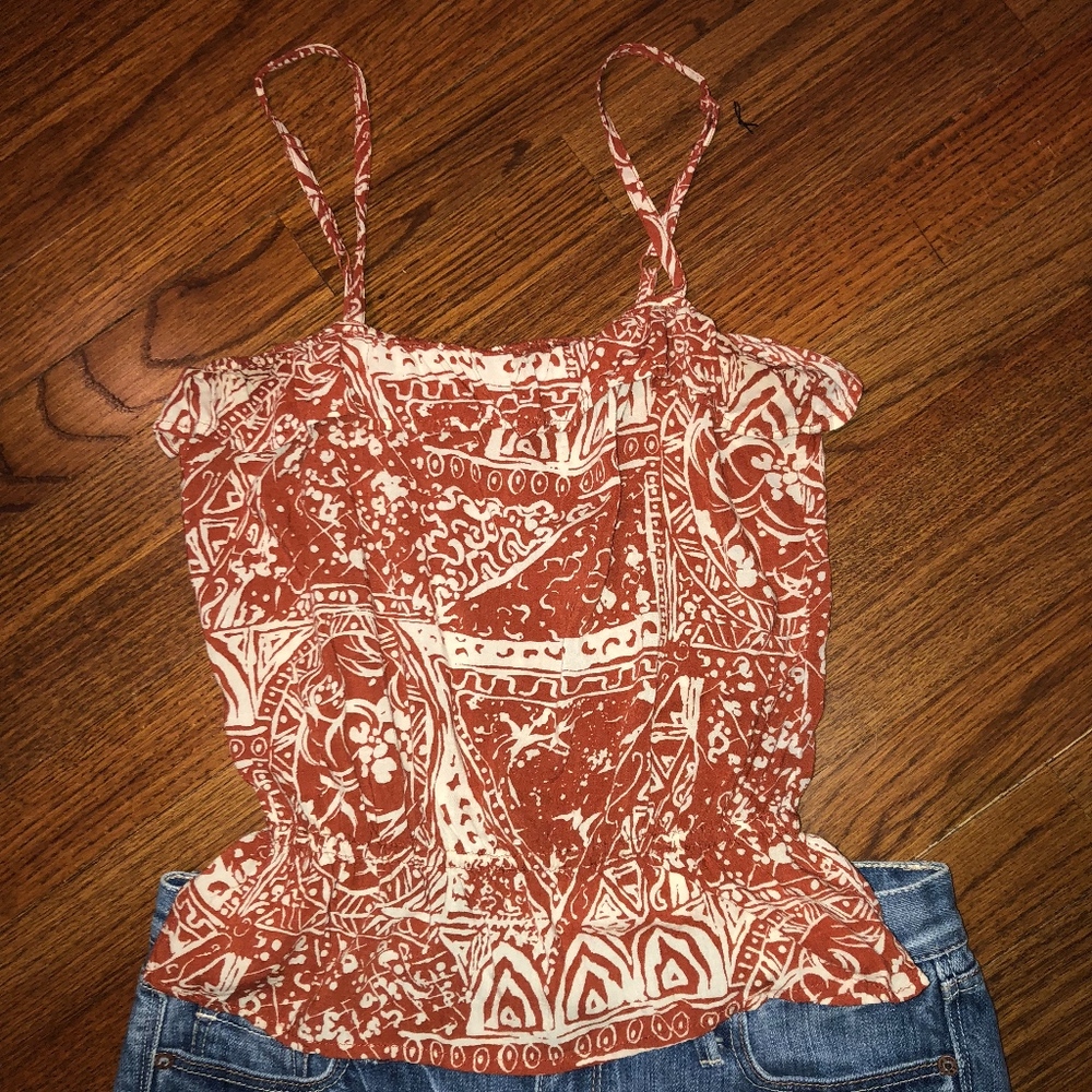 Boho tank top size S